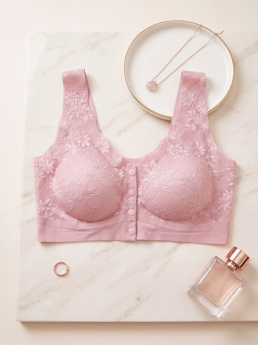 KADIN PAPILLON EROS PEMBE LAZER KESİM SÜTYEN